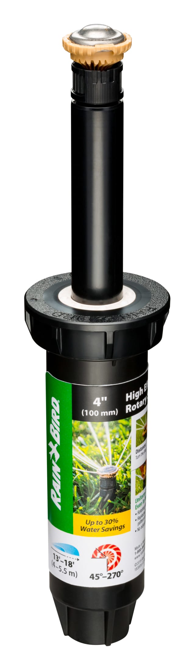 High Efficiency Adjustable Pattern Rotary Sprinkler