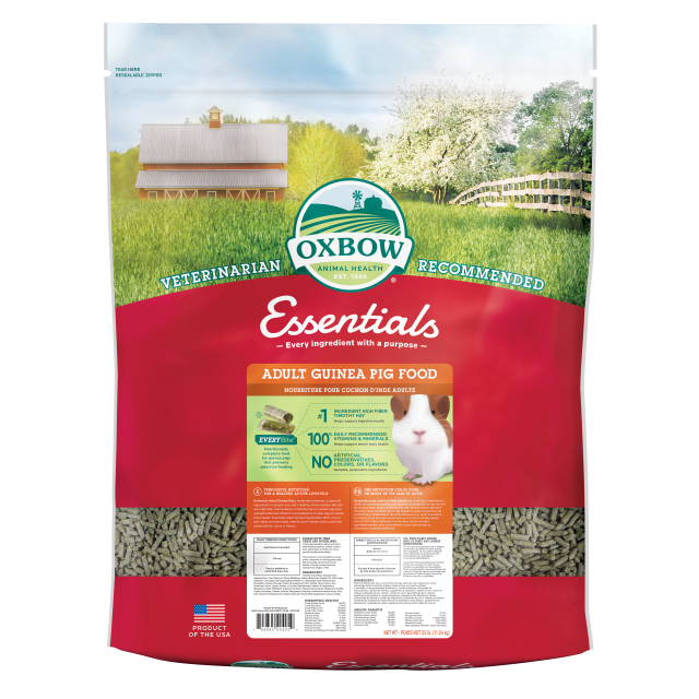 Essentials Adult Guinea Pig Food - 25 lb