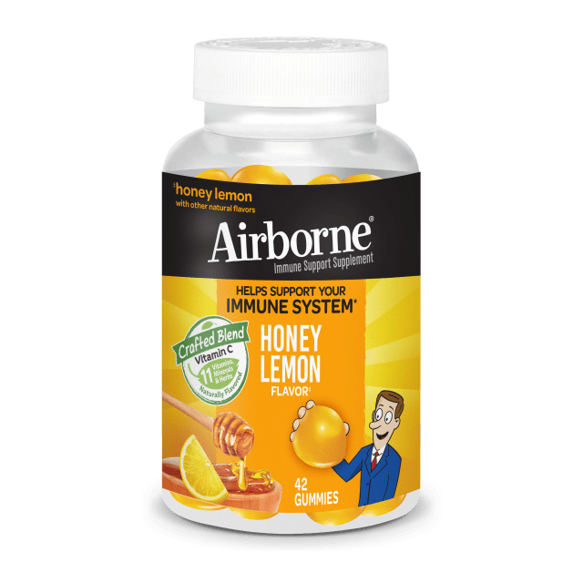 AIRBORNE® Gummies - Honey Lemon 24/42 ct.