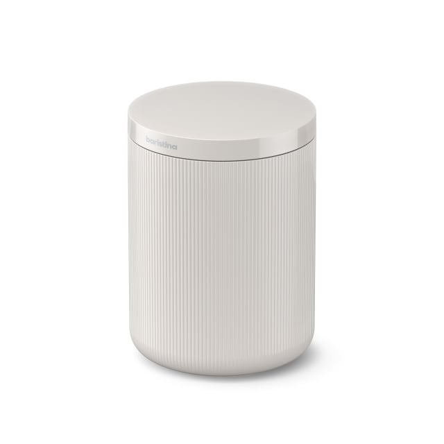 Baristina Grounds Bin, Milky White