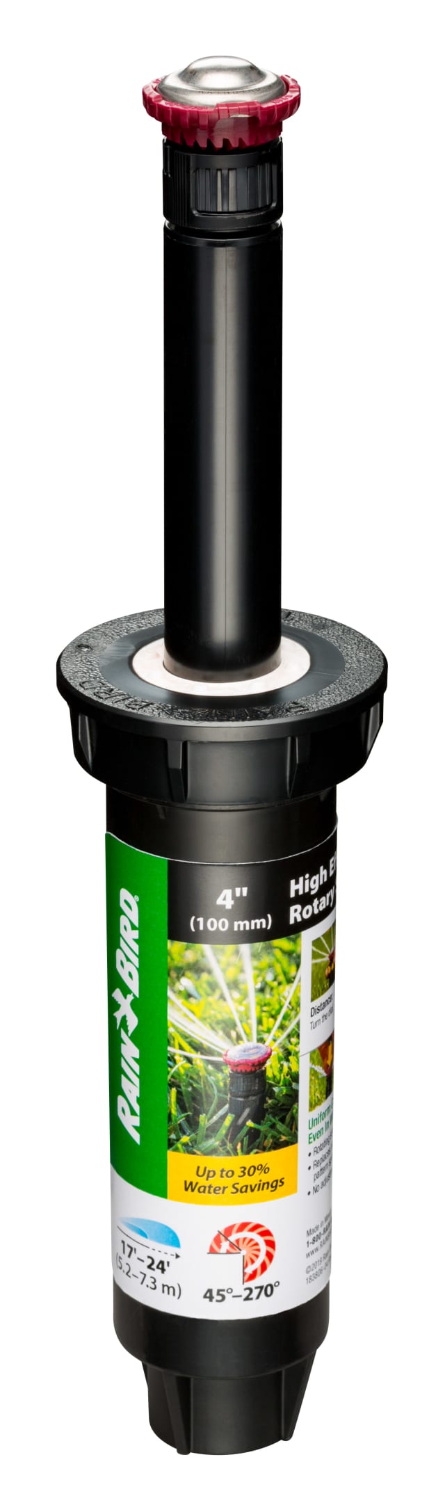 High Efficiency Adjustable Pattern Rotary Sprinkler