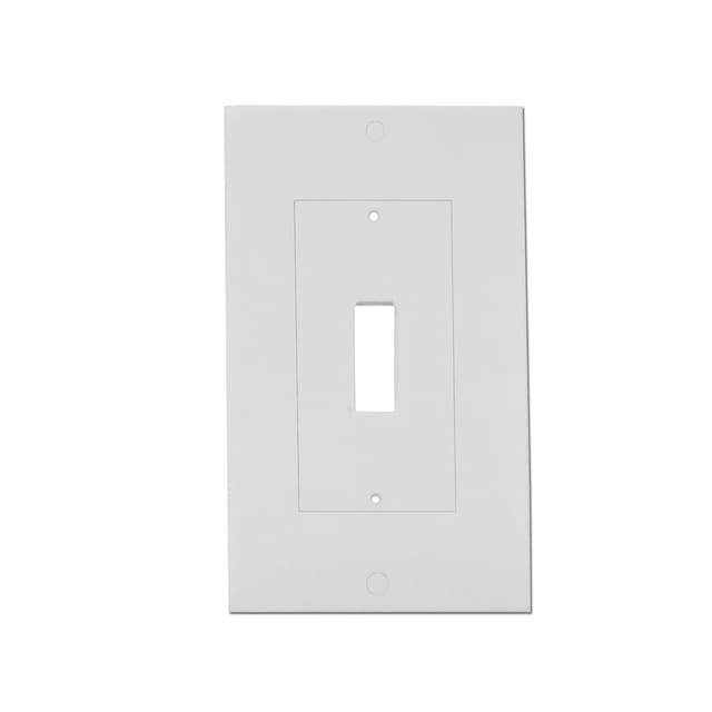 03434 - White Light Switch Sealers for Standard & Rocker Switches