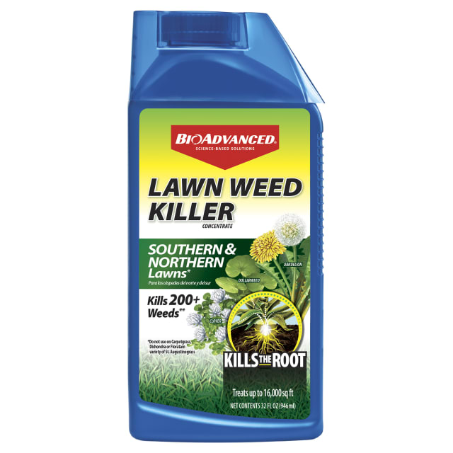 705100A, BioAdvanced Lawn Weed Killer, Concentrate, 32 oz, 16,000 Sq Ft