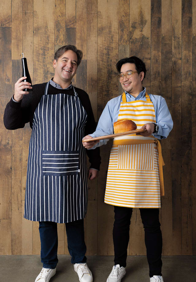 Butcher Stripe Oversized Mighty Apron