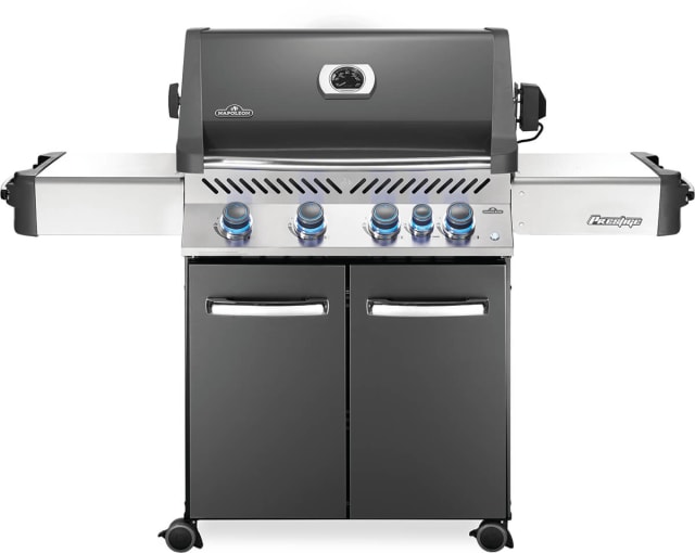 Prestige® 500 Ambiance, Natural Gas Grill with Infrared Side and Rear Burners, Grey