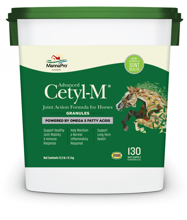 Manna Pro Cetyl-M Joint Supplement for Horses | Powered by Omega 5 Fatty Acids | 11.2 lb