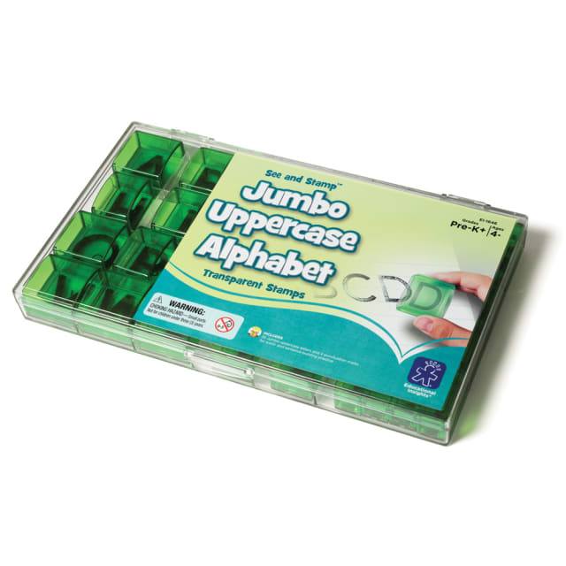 SEE AND STAMP JUMBO UPPERCASE