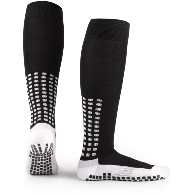 Lux Soccer Grip - Knee Sock - Black - Retail