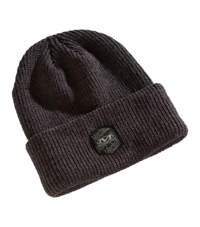 Classic Ribbed Cuff Knit Beanie- Dark Grey