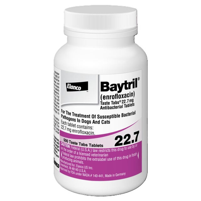 Baytril Taste Tab 500tab 22.7mg