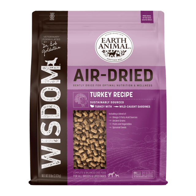 Wisdom - Air-Dried - Dog Food - Turkey - 8 lb