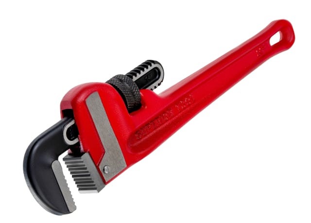14“ Heavy-Duty Straight Cast-Iron Pipe Wrench