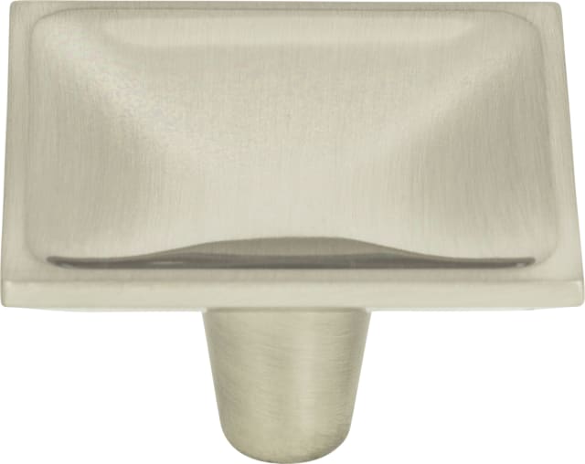 Dap Square Knob 2 Inch Brushed Nickel