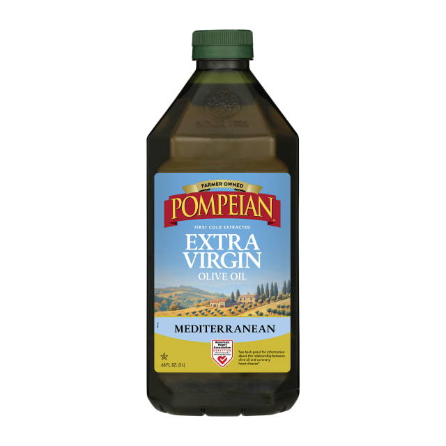 Pompeian Mediterranean Extra Virgin Olive Oil - 68 fl oz