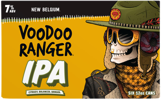 Voodoo Ranger IPA Beer, 6 Pack, 12 fl oz Cans