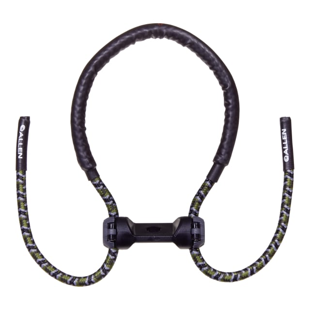 Pulse™ Bow Wrist Sling by - Compound Bow Stabilizer w/ Scent Reduction - Quick Adjust Tabs - Hunting & Target Archery -Black/Camo