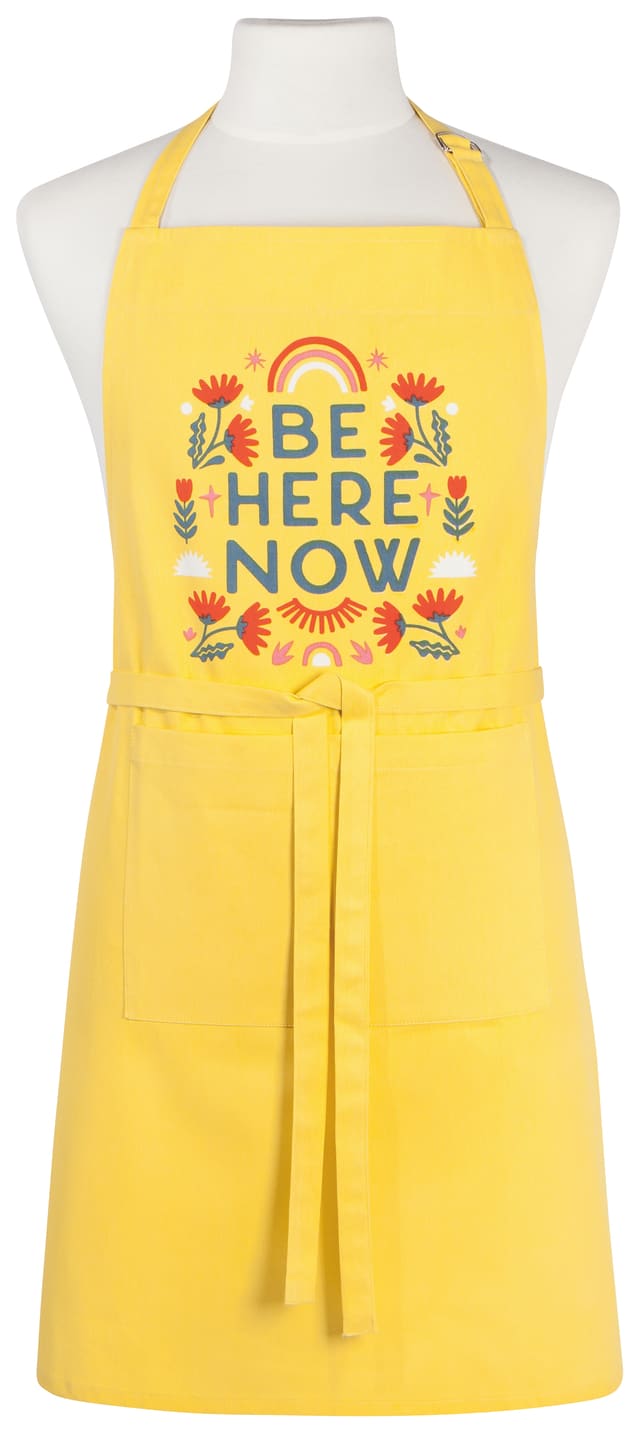 Be Here Now Packaged Apron