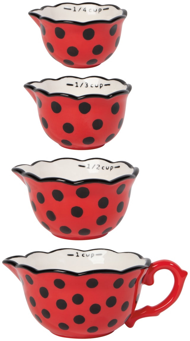 Ladybugs Measuring Cups Set of 4
