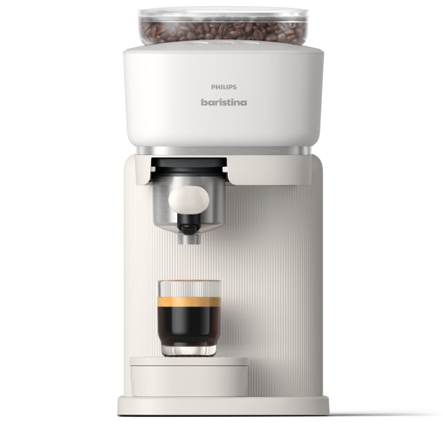 Philips Baristina Automatic Espresso Machine, Milky White