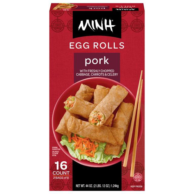 Minh Frozen Pork Egg Rolls