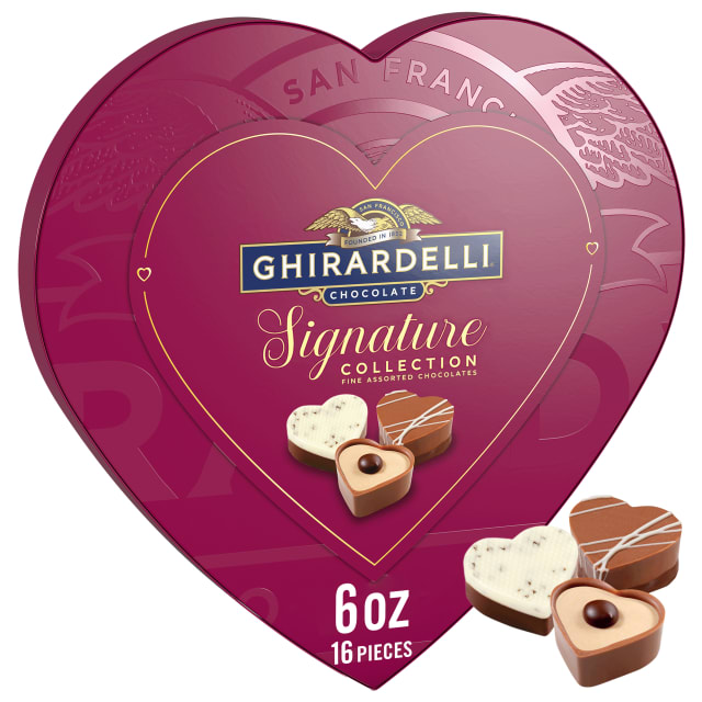 GHIRARDELLI Sweet Hearts Premium Chocolate Truffle Assortment Gift, 6 Oz