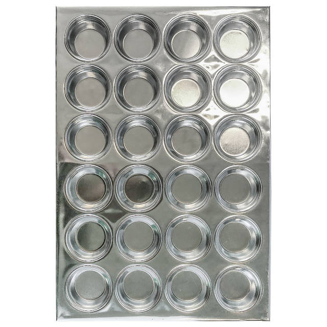 AMP-24 - PAN MUFFIN ALUM 24 CUP