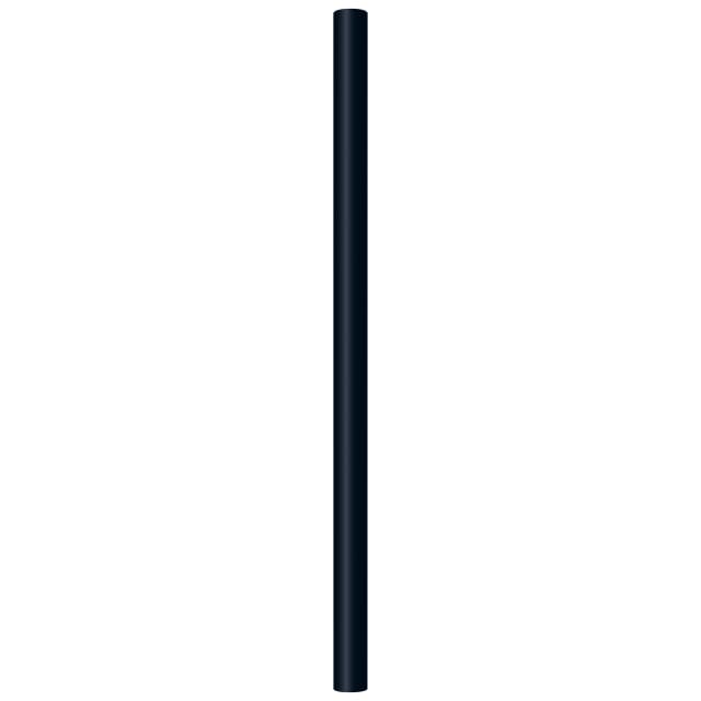 34330 Midnight Black Solid Plastic Table Cover Roll, 40" x 100 ft