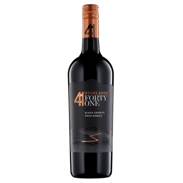 Highlands 41 Special Select Black Granite Red Blend Paso Robles Wine 750 ml