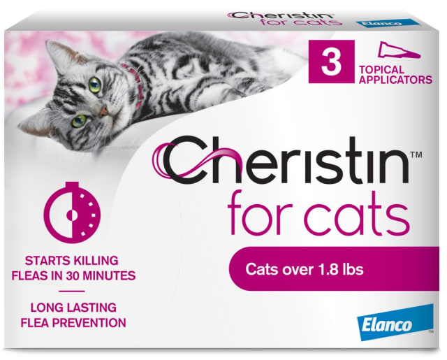 Cheristin Cat Cheristin Cat Flea Treatment & Prevention for Cats | 1 Topical Dose Provides Up to 6 Weeks of Coverage | 3 ct.