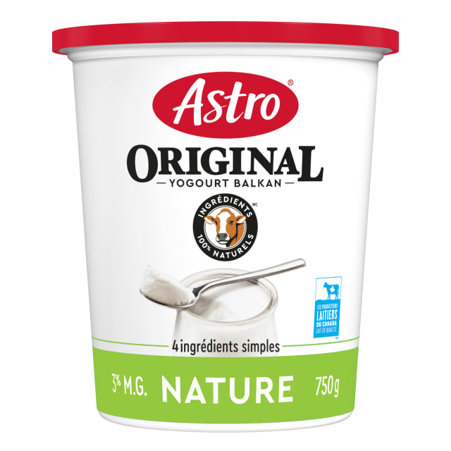 Astro Original Balkan Style Plain Yogurt 3%, 750g