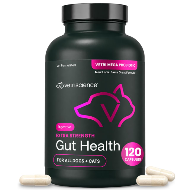 VS Extra Strength Healthy Gut & Digestion, Dogs, 120ct