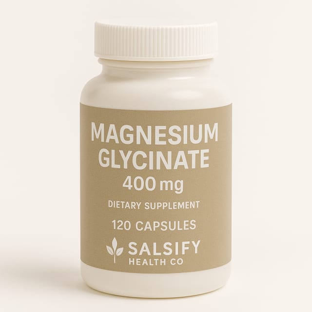Salsify Health Co Magnesium Glycinate 400 mg — 120 Capsules