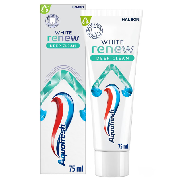Aquafresh White Renew Deep Clean Dentifrice 75ml