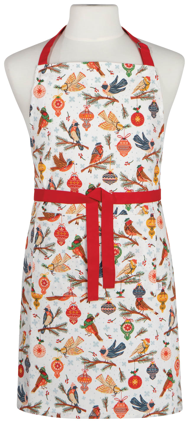Season's Tweetings Christmas Apron
