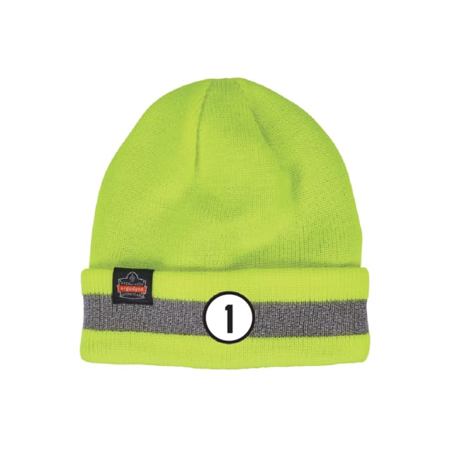 N-Ferno 6803 Reflective Rib Knit Winter Hat