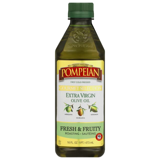 Pompeian Gourmet Selection Extra Virgin Olive Oil - 16 fl oz