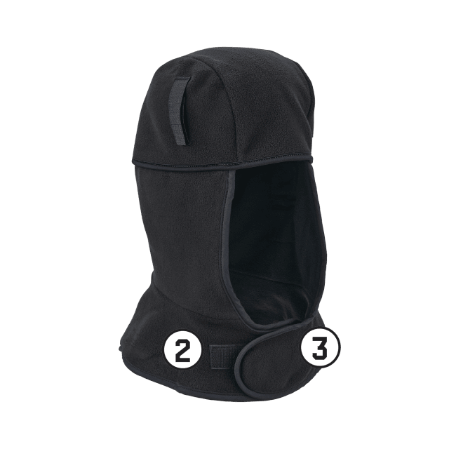 N-Ferno 6851 Winter Hard Hat Liner - Fleece, Long Length