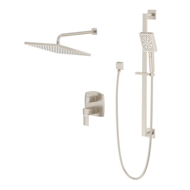 Deckard Shower Kit in Brushed Nickel