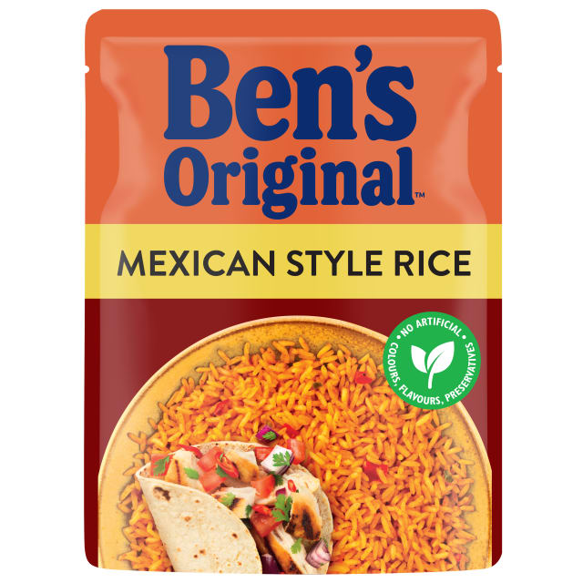 BEN'S ORIGINAL Microwave Rice Mexican 250g Pouch