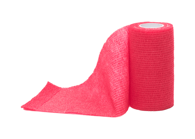 Cohesive Bandages, Red