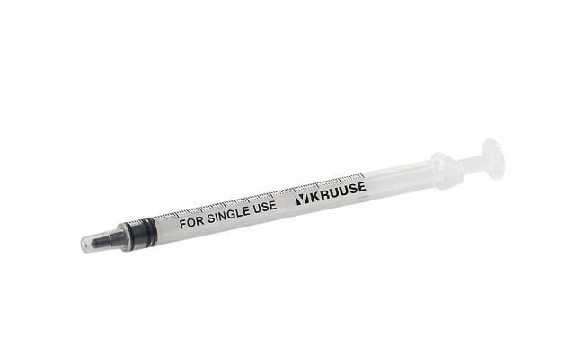 3-Part Syringes, Centric Luer Tip