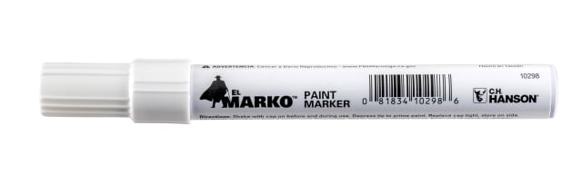 El Marko® Paint Marker-White