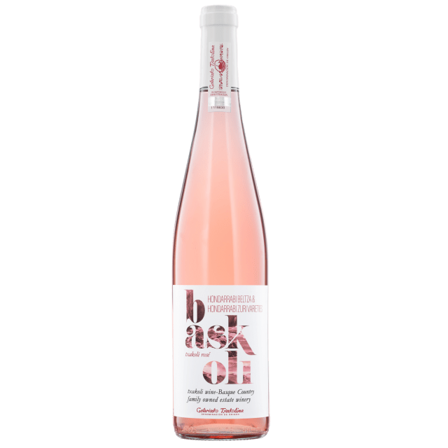 Baskoli Txakoli Rose Hondarrabi Beltza Rose Wine 750 ml
