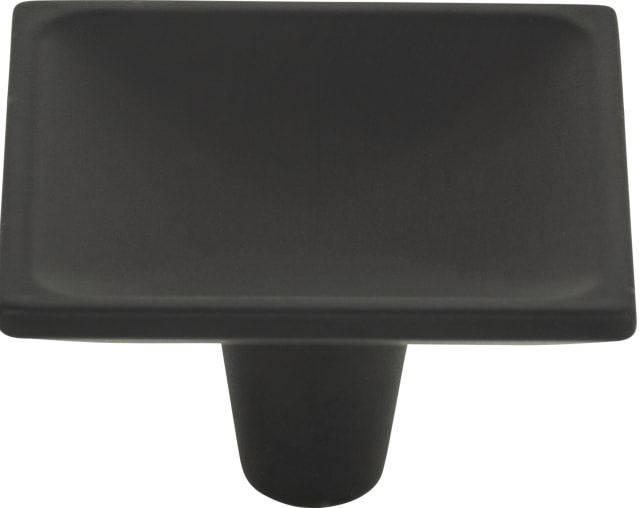 Dap Square Knob 2 Inch Matte Black