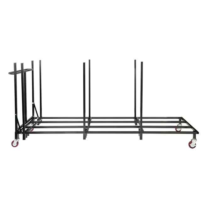 iGear™ Folding Table Cart, 20-Table Capacity, Steel Black