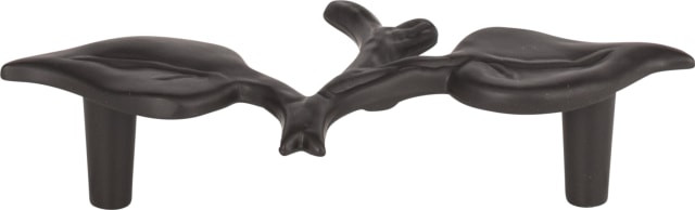 California Leaf Pull 3 Inch (c-c) Aged Bronze