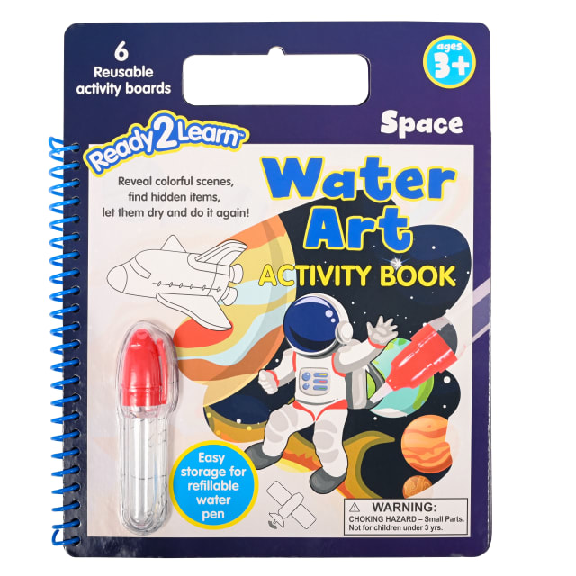 Water Art Activity Book - Space