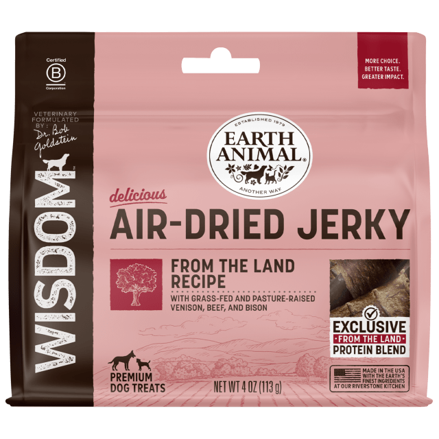 Wisdom - Air-Dried - Jerky - From the Land - 4 oz