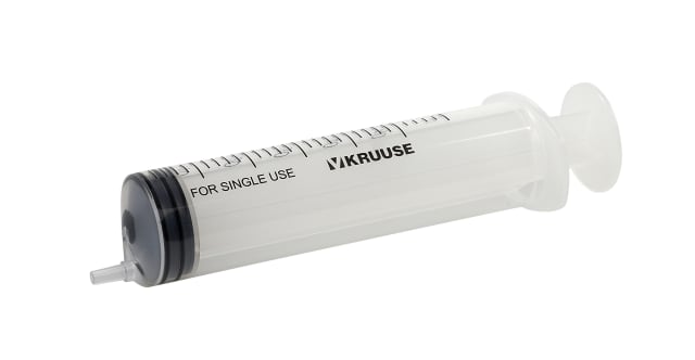 3-Part Syringes, Excentric Luer Tip