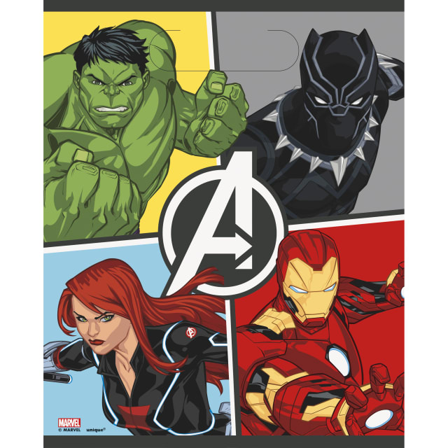 46407  Avengers Loot Bags, 8ct